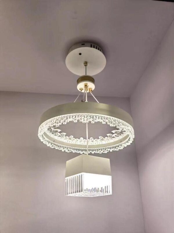 Dropping chandelier