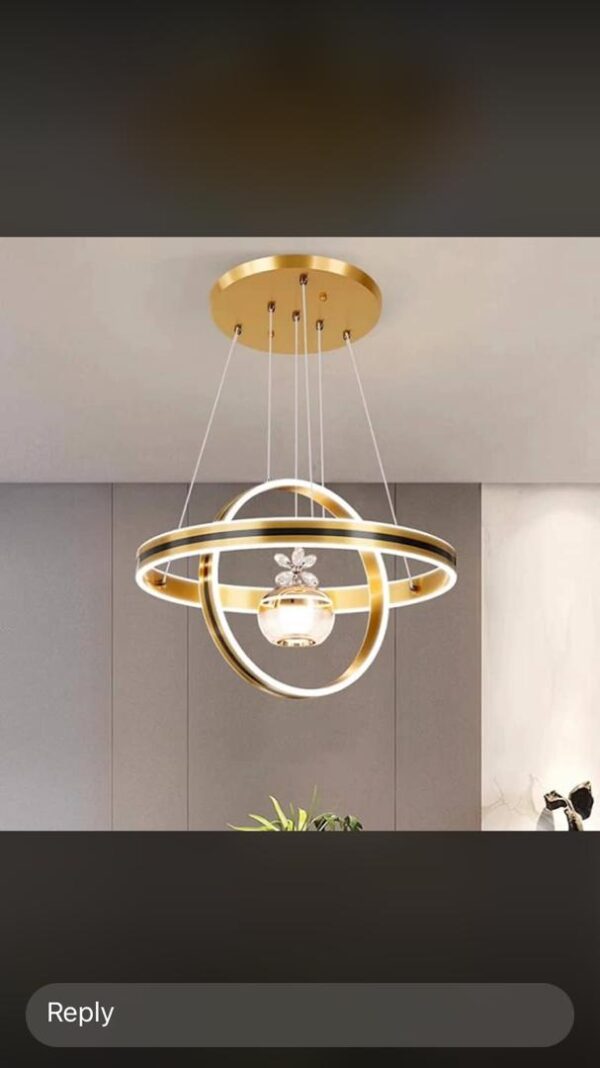 Dropping chandelier